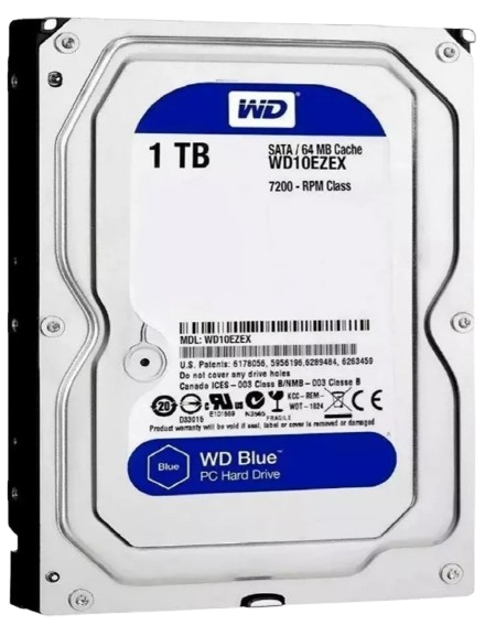 Disco Duro Interno Western Digital 1TB HDD