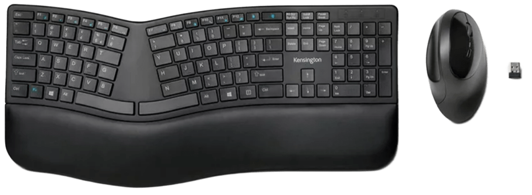 Combo Teclado/mouse Pro Fit Ergo Inalámbrico – Kensington